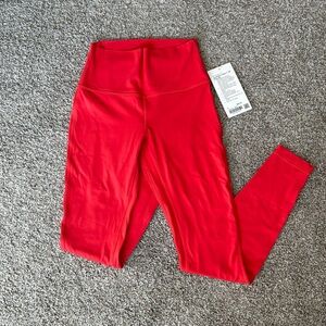 Lululemon align HR leggings 28” size 6